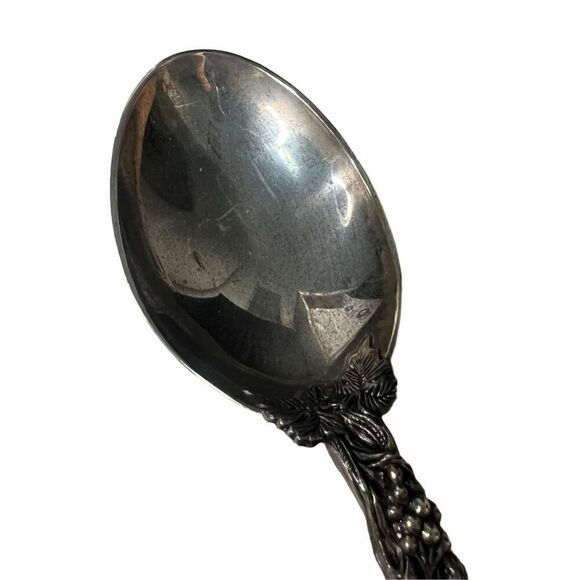 Vintage Godinger Silver Plated Pie Cake Server & Serving Spoon Set - Picture 6 of 9